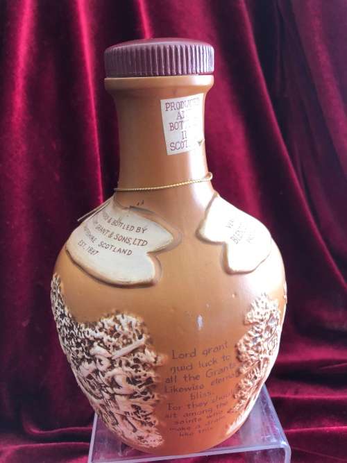 GRANTS  WHISKEY CERAMIC DECANTER BY   ROYAL DOULTON c1981